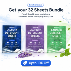 32 Sheets – 64 Load Detergent Sheets Bundle
