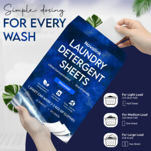 32 Sheets – 64 Load Detergent Sheets Bundle